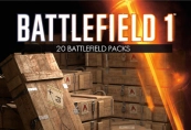 Battlefield 1 - 20 x Battlepack DLC XBOX One / Xbox Series X|S CD Key Xbox One DLC