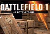 Battlefield 1 - 40 x Battlepacks DLC XBOX One / Xbox Series X|S CD Key DLC 